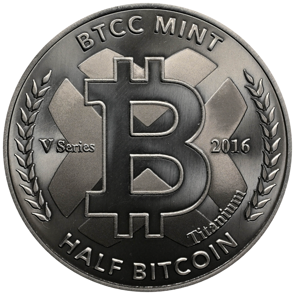 2016 Titanium V Series, Half Bitcoin Twin