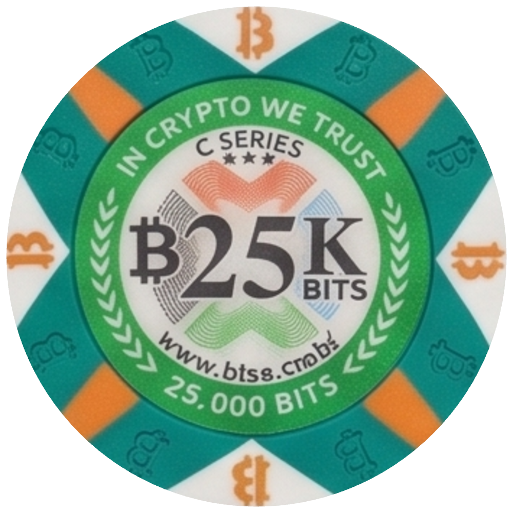 2017 C Series, Green 25K Chip