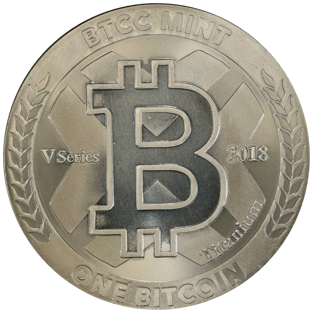 2018 Titanium V Series, One Bitcoin